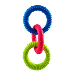 Brinquedo Mordedor The Pets Argola Colors Para Cães - 1 Unidade