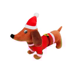 Brinquedo Natalino Plush Pawise Dog Noel - 1 Unidade