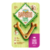 Brinquedo Osso Bamboo V Truqys Sabor Bacon Para Cães Pequenos - 1 Unidade