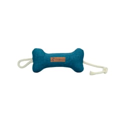 Brinquedo Osso Com Corda Azul Mabuu - 1 Unidade - Tamanho P