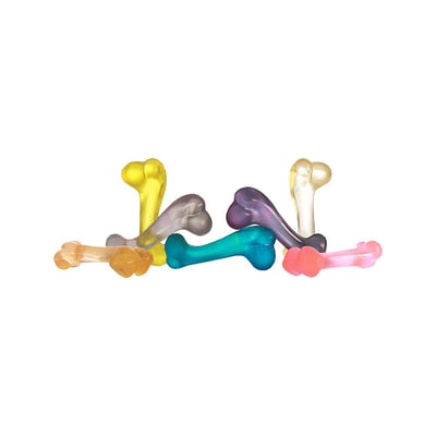 Brinquedo Osso Injetado Art Injet Para Cães - Cores Sortidas - 1 Unidade - Tamanho P