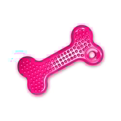 Brinquedo Osso Maciço Com Cravo Rosa São Benedito Pet Para Cães - 1 Unidade