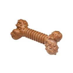 Brinquedo Osso Nylon Xtreme Cravo Sabor Bacon Para Cães Hercules