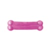 Brinquedo Osso Plaque Ataque Rosa Para Cães - 1 Unidade