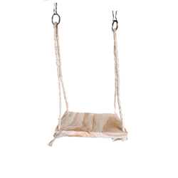 Brinquedo Para Aves Balanço Natural Real - 1 Unidade