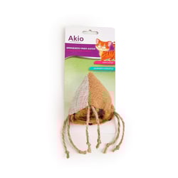 Brinquedo Para Gatos Akio Triângulo De Juta - 1 Unidade