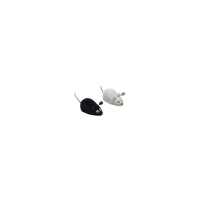 Brinquedo Para Gatos Chalesco Ratinhos De Corda - Kit Com 2 Unidades