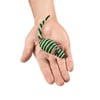 Brinquedo Para Gatos Mimo Ratinho Corda Verde - 1 Unidade