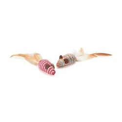 Brinquedo Para Gatos Mimo Ratinhos De Papelão - 2 Unidades
