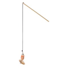 Brinquedo Para Gatos Mimo Varinha Ratinho Listra - 1 Unidade