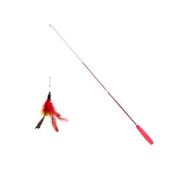 Brinquedo Para Gatos The Pets Varinha Pesca Retrátil - 1 Unidade
