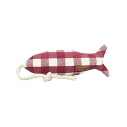 Brinquedo Para Pets Mabuu Peixe Corda Xadrez - 1 Unidade