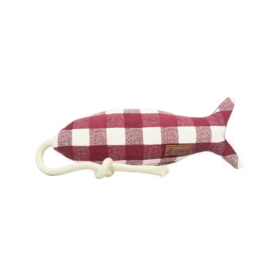 Brinquedo Para Pets Mabuu Peixe Corda Xadrez - 1 Unidade