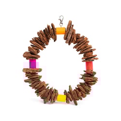 Brinquedo Passaritos Toys Balanço Argola Natural - Cores Sortidas