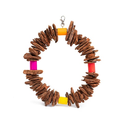 Brinquedo Passaritos Toys Balanço Argola Natural - Cores Sortidas
