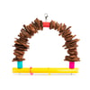 Brinquedo Passaritos Toys Balanço Natural - Cores Sortidas - Tamanho G