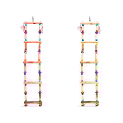Brinquedo Passaritos Toys Escada Para Pássaros Pequenos - Cores Sortidas