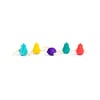 Brinquedo Passaritos Toys Salada De Frutas Para Roedores - Cores Sortidas