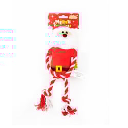 Brinquedo Pawise Papai Noel Corda Para Cães - 1 Unidade