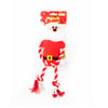 Brinquedo Pawise Papai Noel Corda Para Cães - 1 Unidade