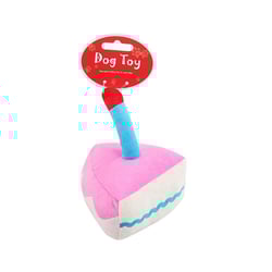 Brinquedo Pawspals Dog Toy De Pelúcia Em Formato De Bolo Para Cães - 1 Unidade - Tamanho P