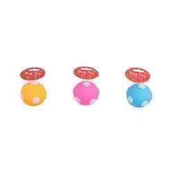 Brinquedo Pawspals Dog Toy Vinil Bola Para Cães - Cores Sortidas - 1 Unidade