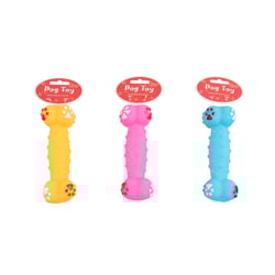 Brinquedo Pawspals Dog Toy Vinil Osso Espinhoso Com Patinhas Para Cães - 1 Unidade