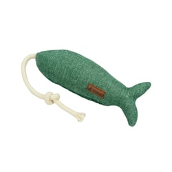 Brinquedo Peixe Com Corda Verde Mabuu - 1 Unidade