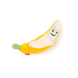 Brinquedo Pelúcia Banana Feliz Spike Para Cachorros