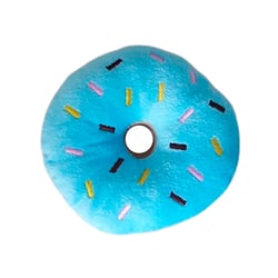 Brinquedo Pelúcia Donuts Azul Petlon Para Cães - 1 Unidade