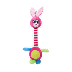 Brinquedo Pelúcia Coelho Canadense Homepet - 1 Unidade Para Cachorros