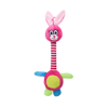 Brinquedo Pelúcia Coelho Canadense Homepet - 1 Unidade Para Cachorros