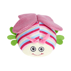 Brinquedo Pelúcia Joaninha Homepet - 1 Unidade Para Cães