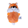 Brinquedo Pelúcia Raposa Laranja Homepet - 1 Unidade Para Cachorros