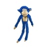 Brinquedo Pelúcia Macaco Azul Para Cães Chalesco - 1 Unidade