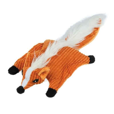Brinquedo Pelúcia Raposa Colorida American Pets Para Cães - 1 Unidade