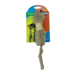 Brinquedo Pelúcia Savana Pet Ratinho Para Gatos
