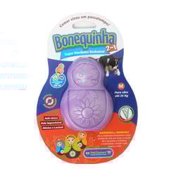 Brinquedo Pet Games Bonequinha Lilás Para Cães Tam.M - 1 Unidade - Tamanho M