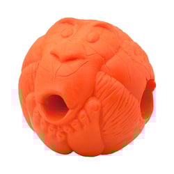 Brinquedo Pet Games Macaquinho Bolinha Laranja Para Cães - Tamanho M