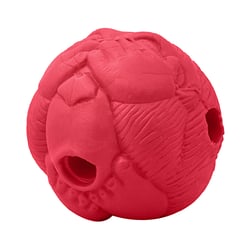 Brinquedo Pet Games Macaquinho Bolinha Vermelho Para Cães - 1 Unidade