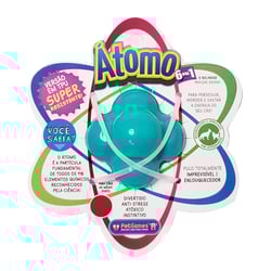Brinquedo Pet Games Super Átomo Verde Água Para Cães Tamanho G - 1 Unidade