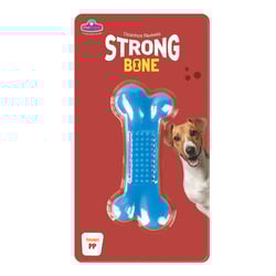 Brinquedo Strong Bone Osso Azul Pp Para Cachorros