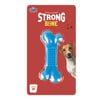 Brinquedo Strong Bone Osso Azul Pp Para Cachorros