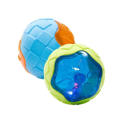 Brinquedo Petwi Bola De Borracha E Silicone Para Cães - Cores Sortidas