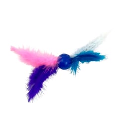 Brinquedo Plumas Bombom Para Gatos - Cores Sortidas