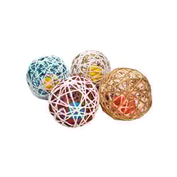 Brinquedo Plumas E Penas Globinho Para Gatos - Cores Sortidas