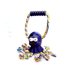 Brinquedo Polvo Com Corda E Puxador American Pets Para Cães - 1 Unidade