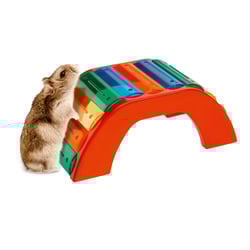 Brinquedo Ponte Colorida Ferplas Para Hamsters