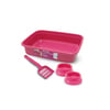 Brinquedo Power Pets Kit Tradicional 4 Peças Rosa Para Gatos