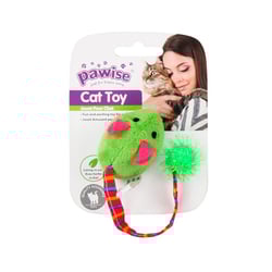 Brinquedo Ratinho Pawise Pelúcia Para Gatos - Cores Sortidas